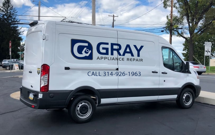 gray service van